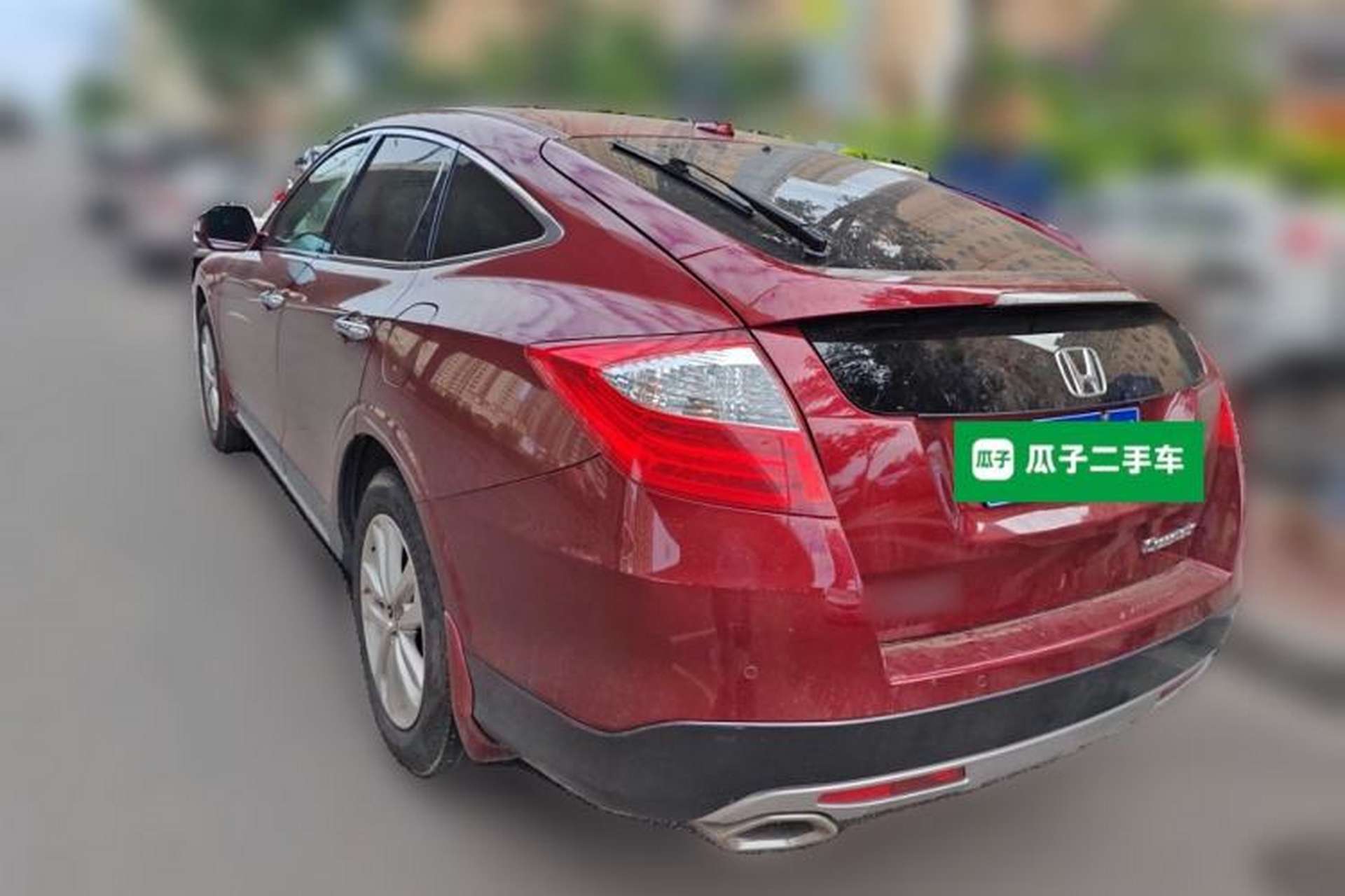Used Honda Crosstour 2014 2.4L Luxury Edition Rear Left 45 Deg