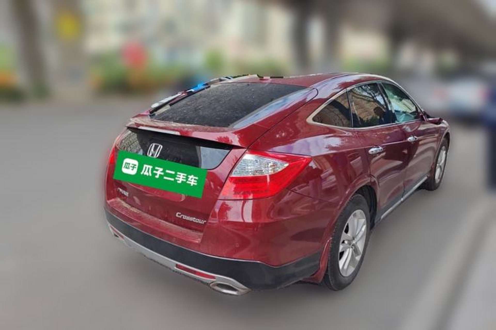 Used Honda Crosstour 2014 2.4L Luxury Edition Rear Right 45 Deg