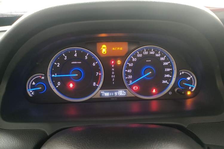 Used Honda Crosstour 2016 2.4L Luxury Edition Instrument Cluster