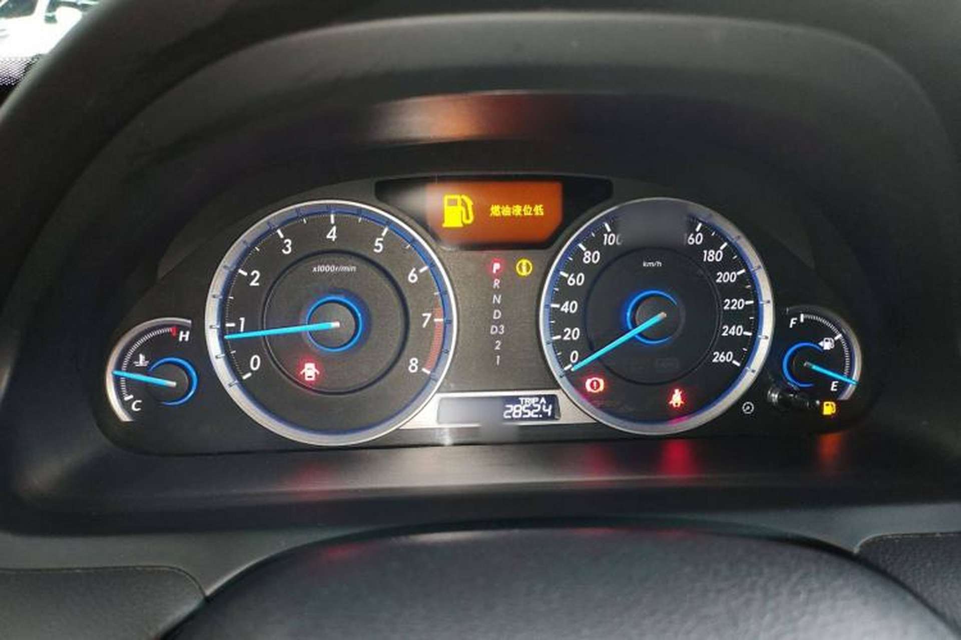 Used Honda Crosstour 2016 2.4L Luxury Edition Instrument Cluster