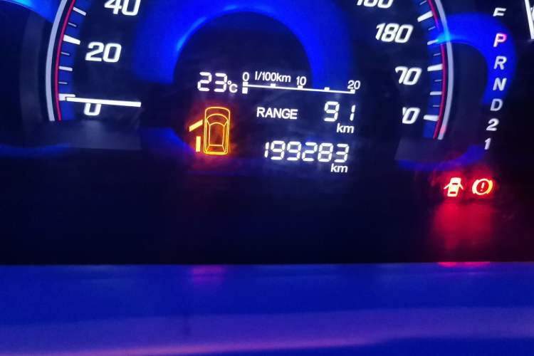 Used Honda Elysion 2012 2.4L VTi-S Prestige Edition Odometer Close Up