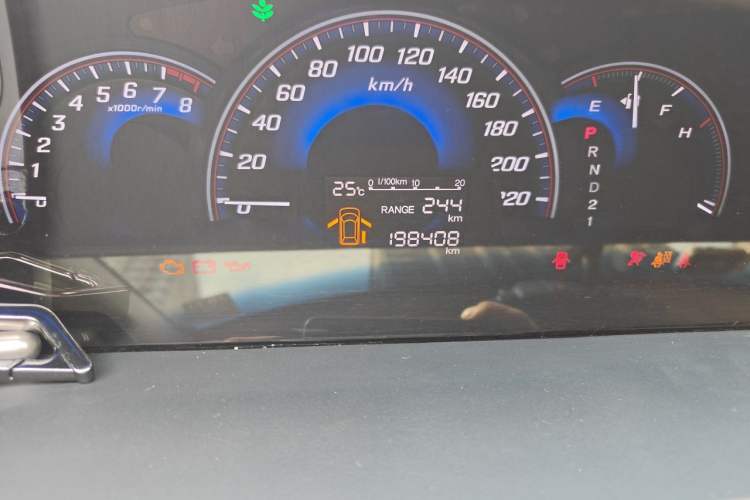 Used Honda Elysion 2012 2.4L VTi-S Prestige Edition Odometer Close Up