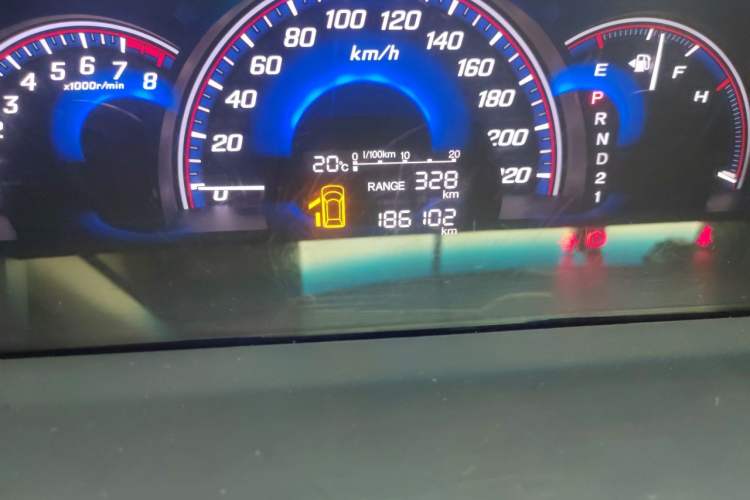 Used Honda Elysion 2012 2.4L VTi Luxury Edition Odometer Close Up