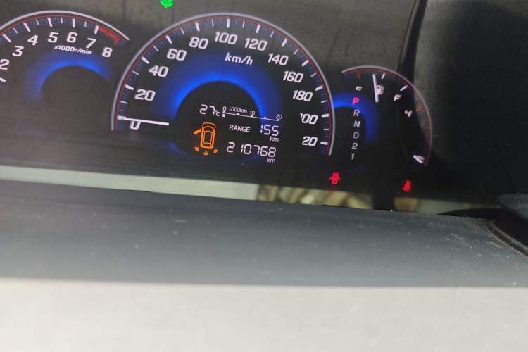 Used Honda Elysion 2012 2.4L VTi-S Prestige Edition Odometer Close Up