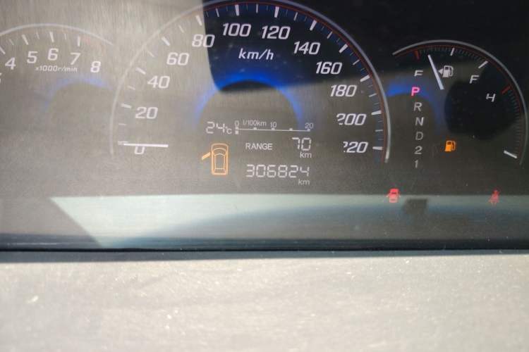 Used Honda Elysion 2012 2.4L VTi-S Prestige Edition Odometer Close Up