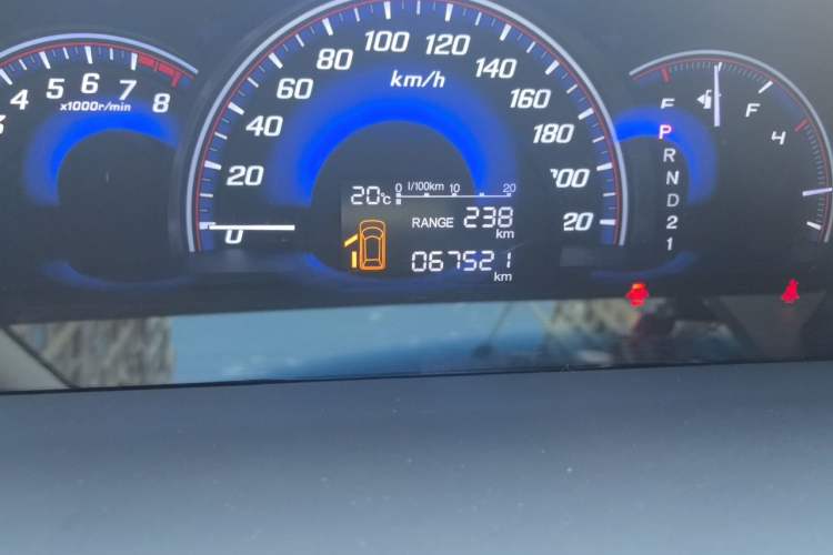 Used Honda Elysion 2012 2.4L VTi-S Prestige Edition Odometer Close Up