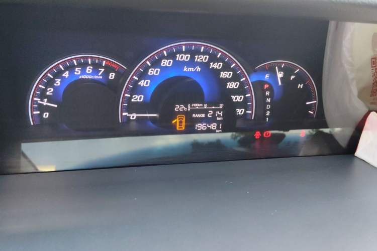 Used Honda Elysion 2012 2.4L VTi-S Prestige Edition Odometer Close Up