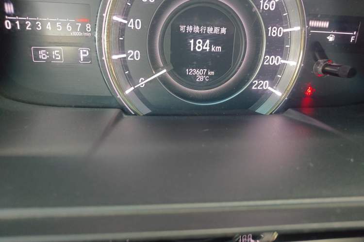 Used Honda Elysion 2016 2.4L Luxury Edition Odometer Close Up