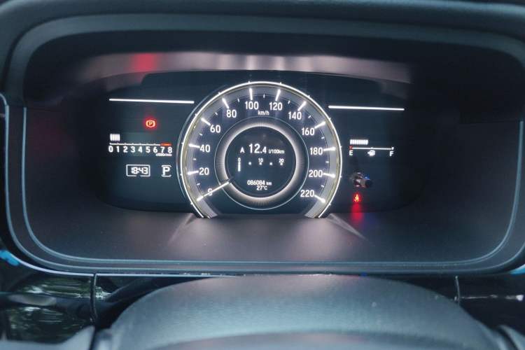 Used Honda Elysion 2016 2.4L Luxury Edition Odometer Close Up