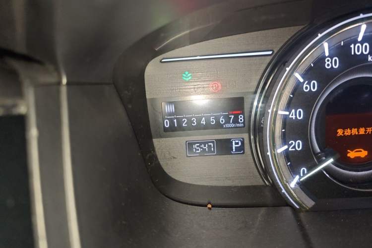 Used Honda Elysion 2016 2.4L Luxury Edition Odometer Close Up