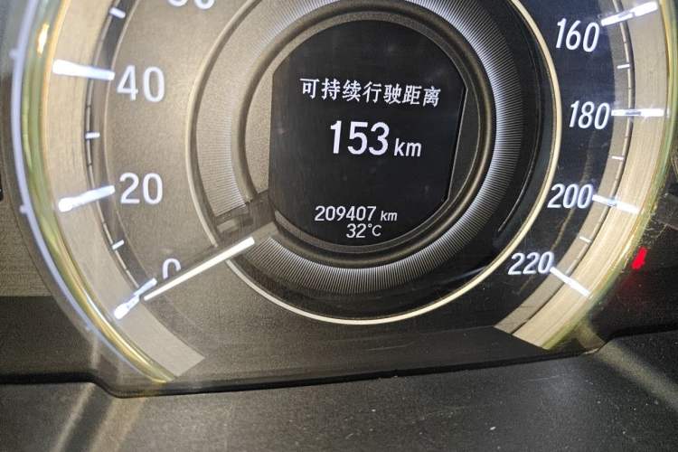 Used Honda Elysion 2016 2.4L Luxury Edition Odometer Close Up