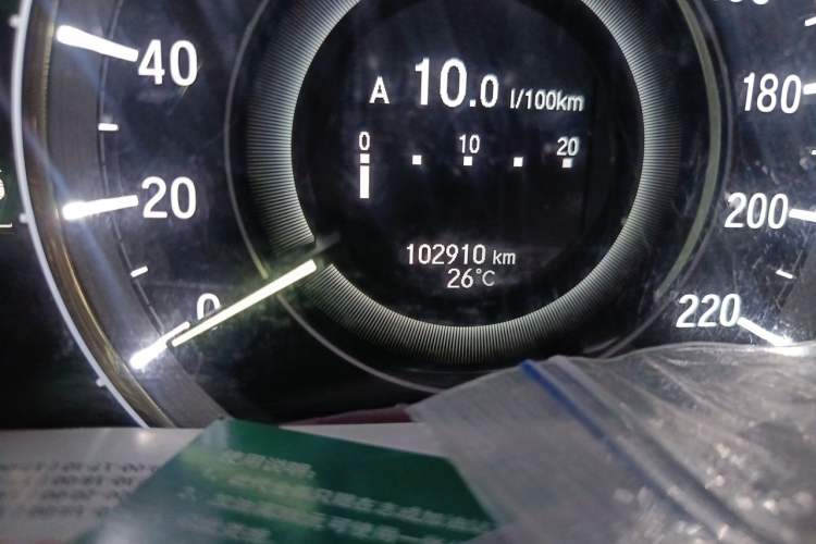 Used Honda Elysion 2016 2.4L Luxury Edition Odometer Close Up