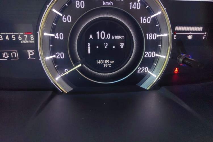 Used Honda Elysion 2016 2.4L Luxury Edition Odometer Close Up