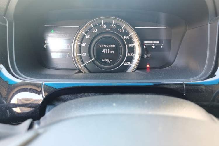 Used Honda Elysion 2016 2.4L Luxury Edition Odometer Close Up