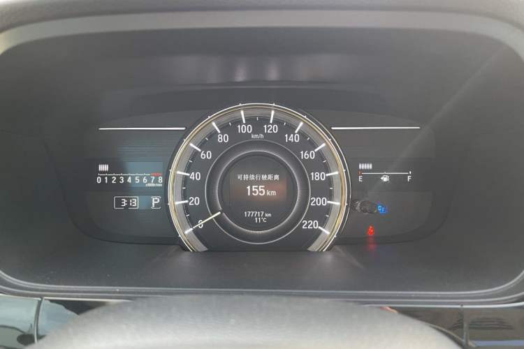 Used Honda Elysion 2016 2.4L Luxury Edition Odometer Close Up