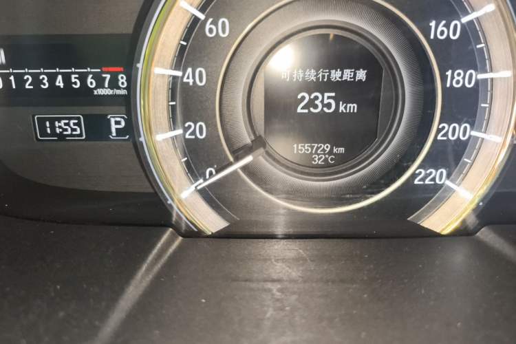 Used Honda Elysion 2016 2.4L Luxury Edition Odometer Close Up