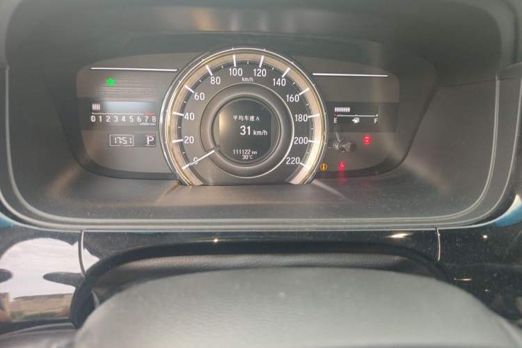 Used Honda Elysion 2016 2.4L Luxury Edition Odometer Close Up