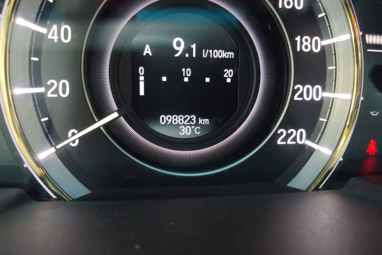 Used Honda Elysion 2016 2.4L Luxury Edition Odometer Close Up