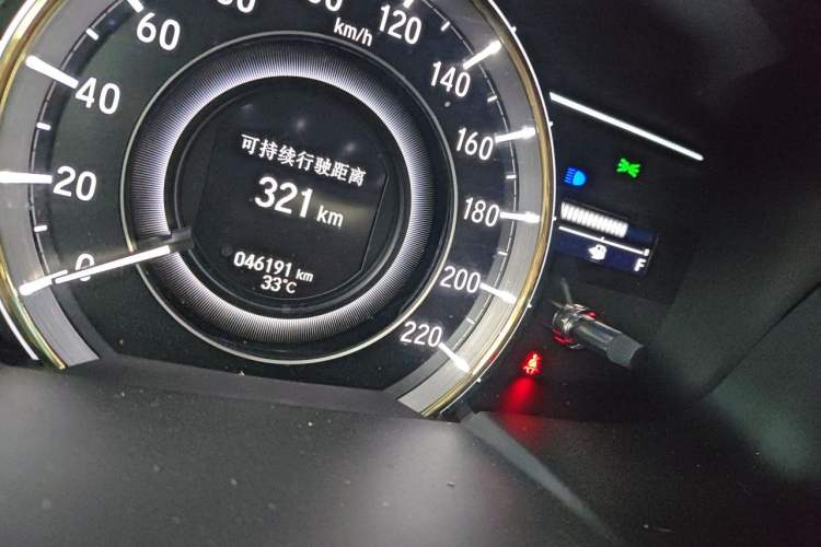 Used Honda Elysion 2016 2.4L Luxury Edition Odometer Close Up