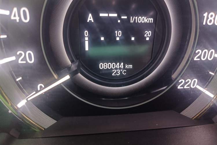 Used Honda Elysion 2016 2.4L Luxury Edition Odometer Close Up