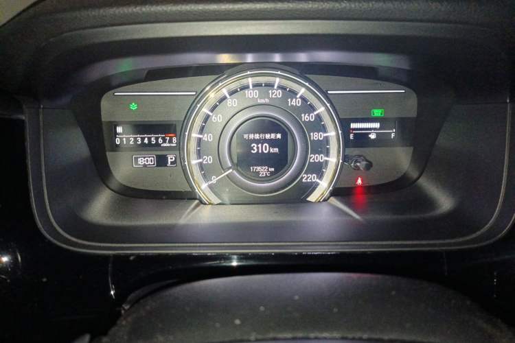Used Honda Elysion 2016 2.4L Style Edition Odometer Close Up