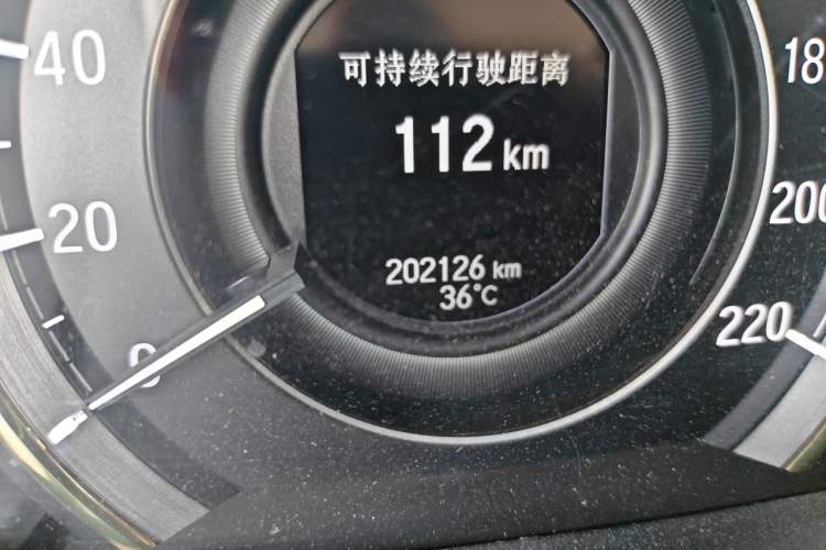 Used Honda Elysion 2016 2.4L Luxury Edition Odometer Close Up