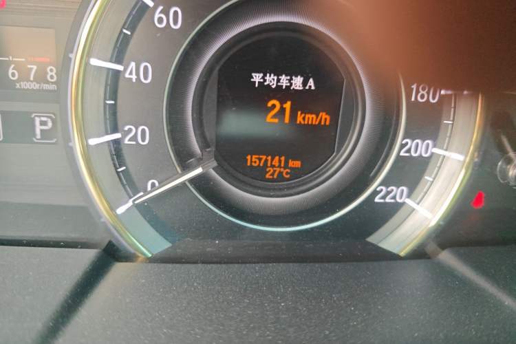Used Honda Elysion 2016 2.4L Luxury Edition Odometer Close Up
