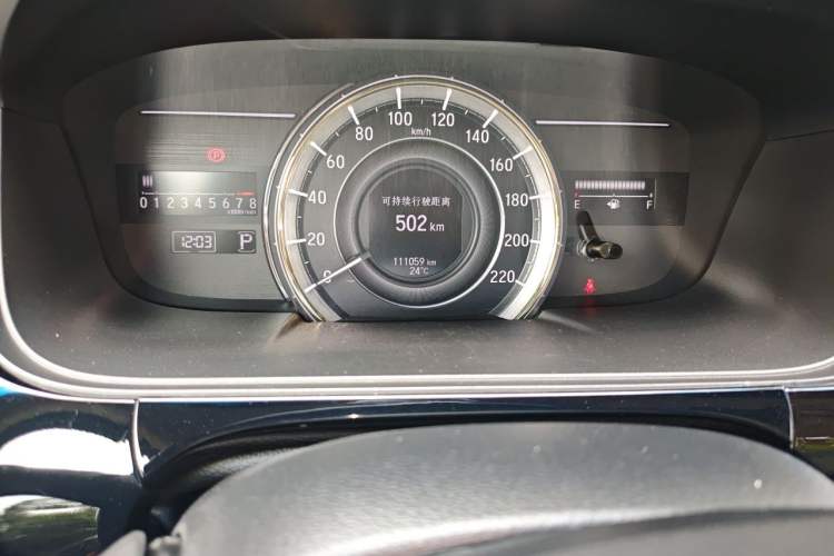 Used Honda Elysion 2016 2.4L Luxury Edition Odometer Close Up