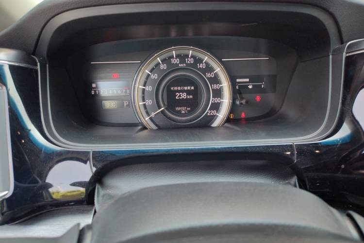 Used Honda Elysion 2016 2.4L Luxury Edition Odometer Close Up