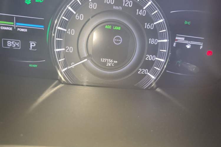 Used Honda Elysion 2019 2.0L Hybrid Luxury Edition Odometer Close Up