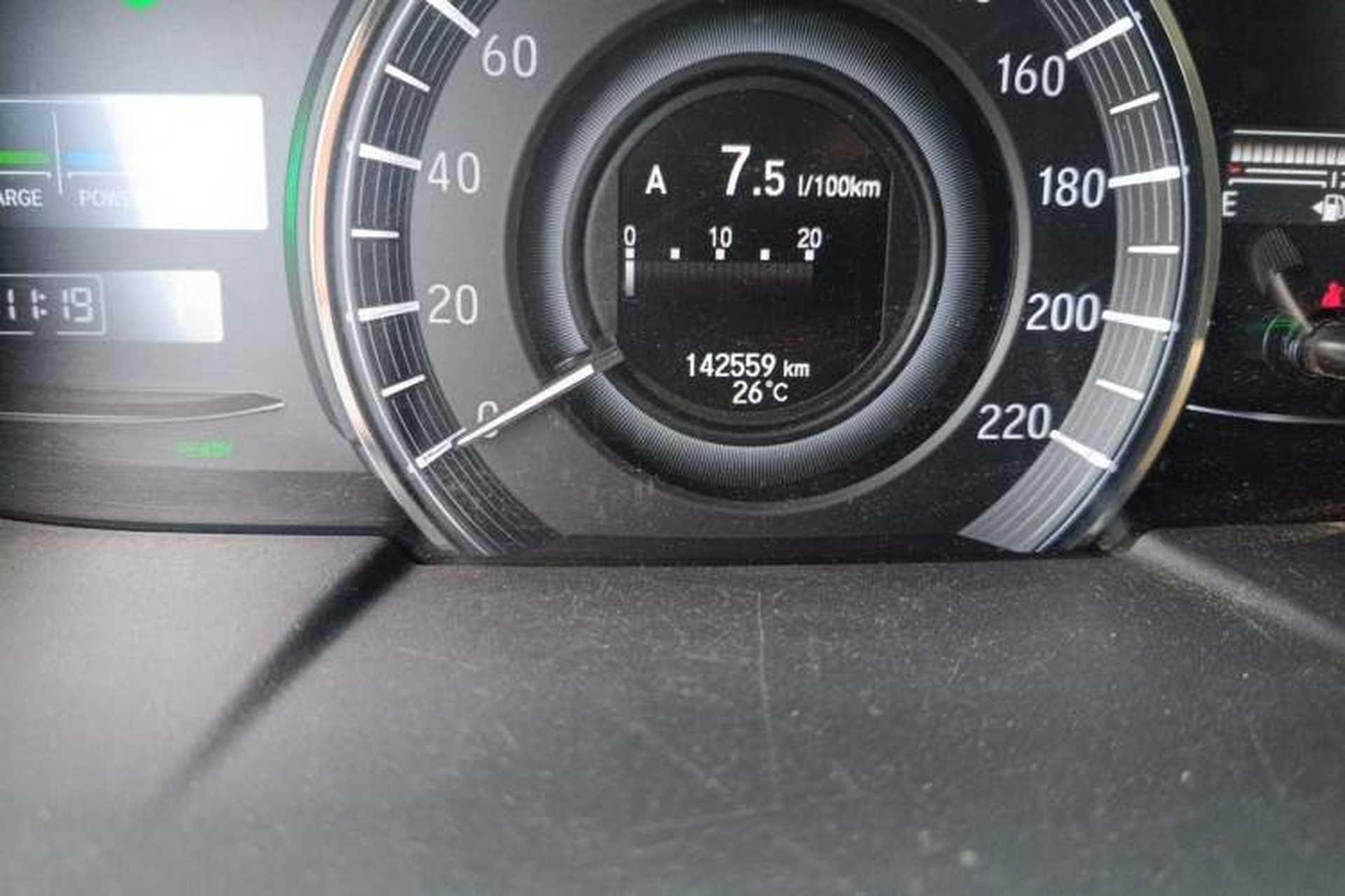 Used Honda Elysion 2019 2.0L Hybrid Luxury Edition Odometer Close Up