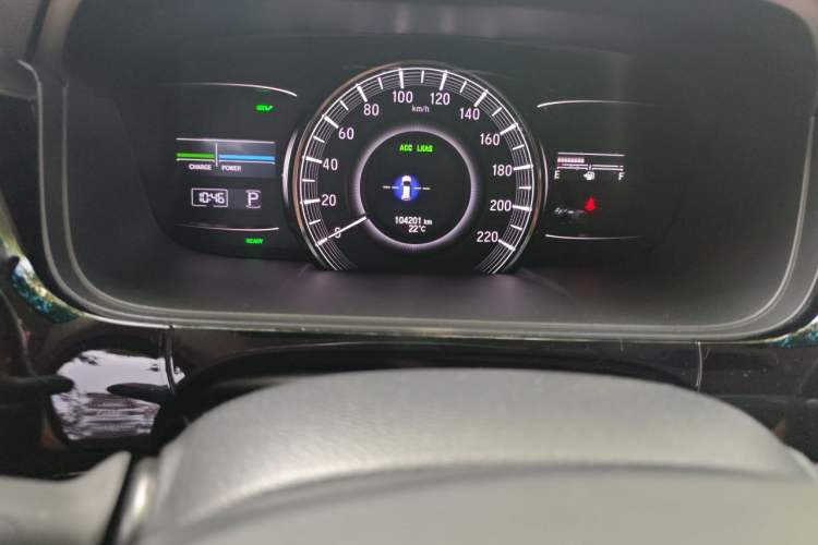 Used Honda Elysion 2019 2.0L Hybrid Luxury Edition Odometer Close Up