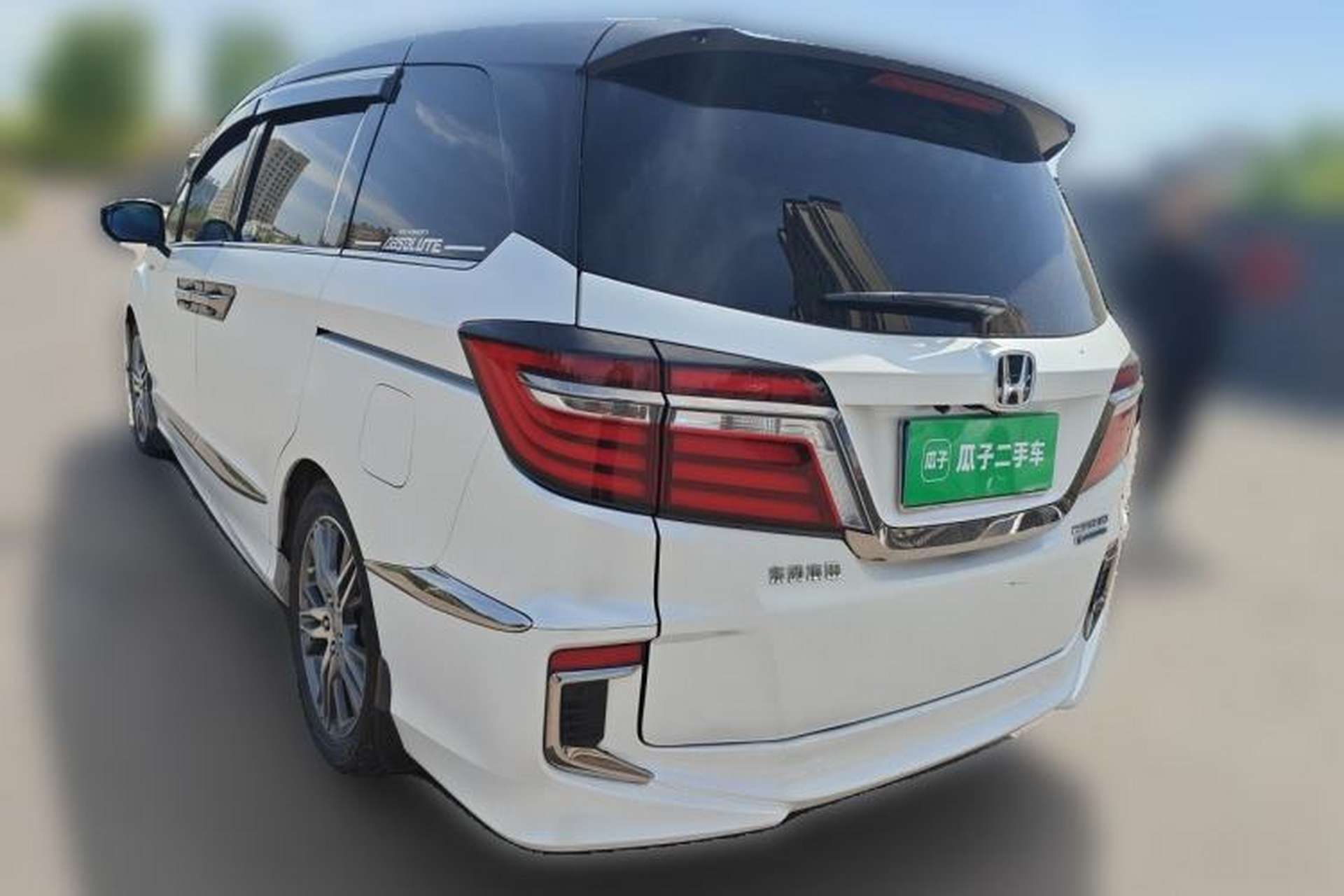 Used Honda Elysion 2019 2.0L Hybrid Luxury Edition Rear Left 45 Deg