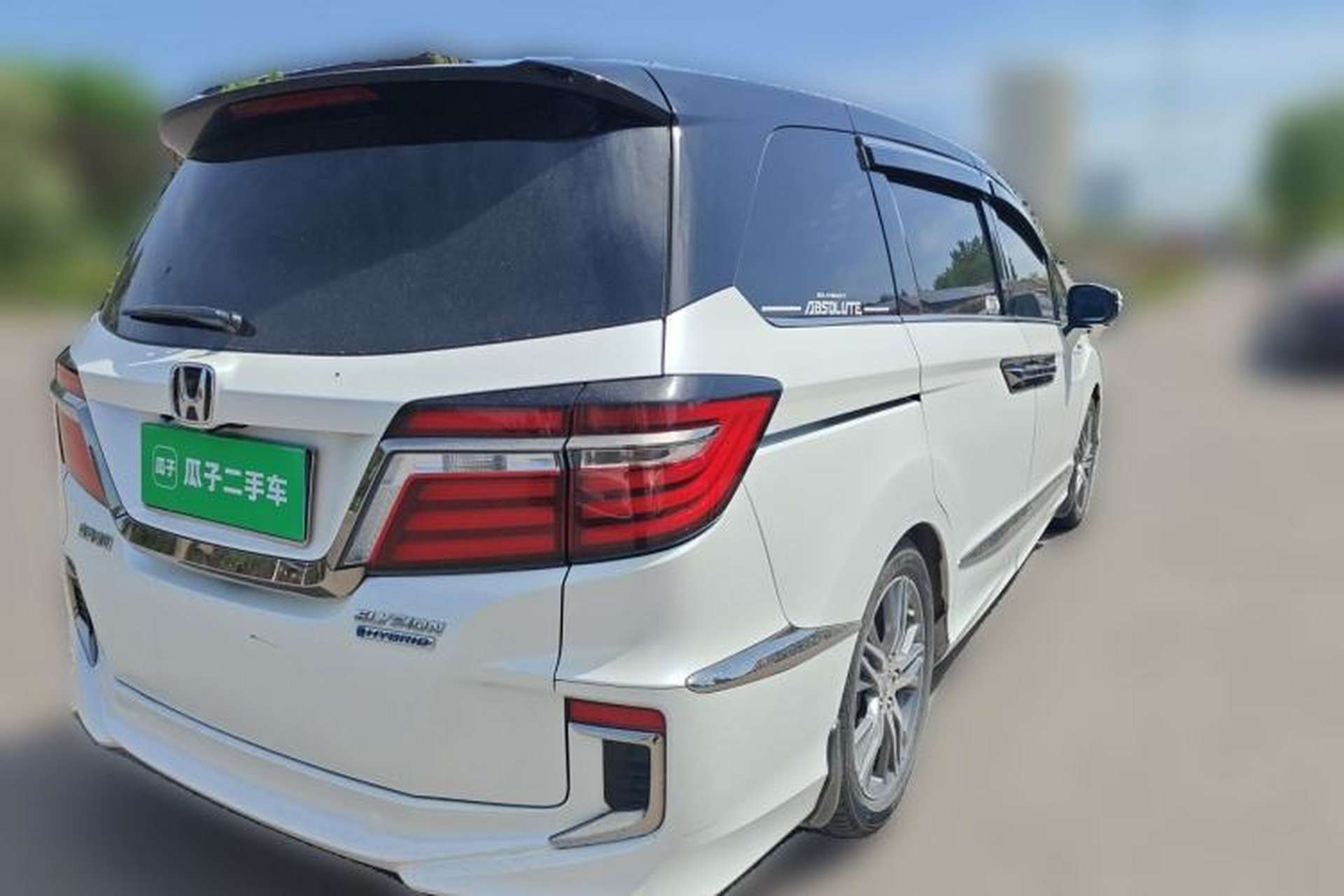 Used Honda Elysion 2019 2.0L Hybrid Luxury Edition Rear Right 45 Deg