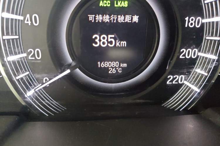 Used Honda Elysion 2019 2.0L Hybrid Luxury Edition Odometer Close Up