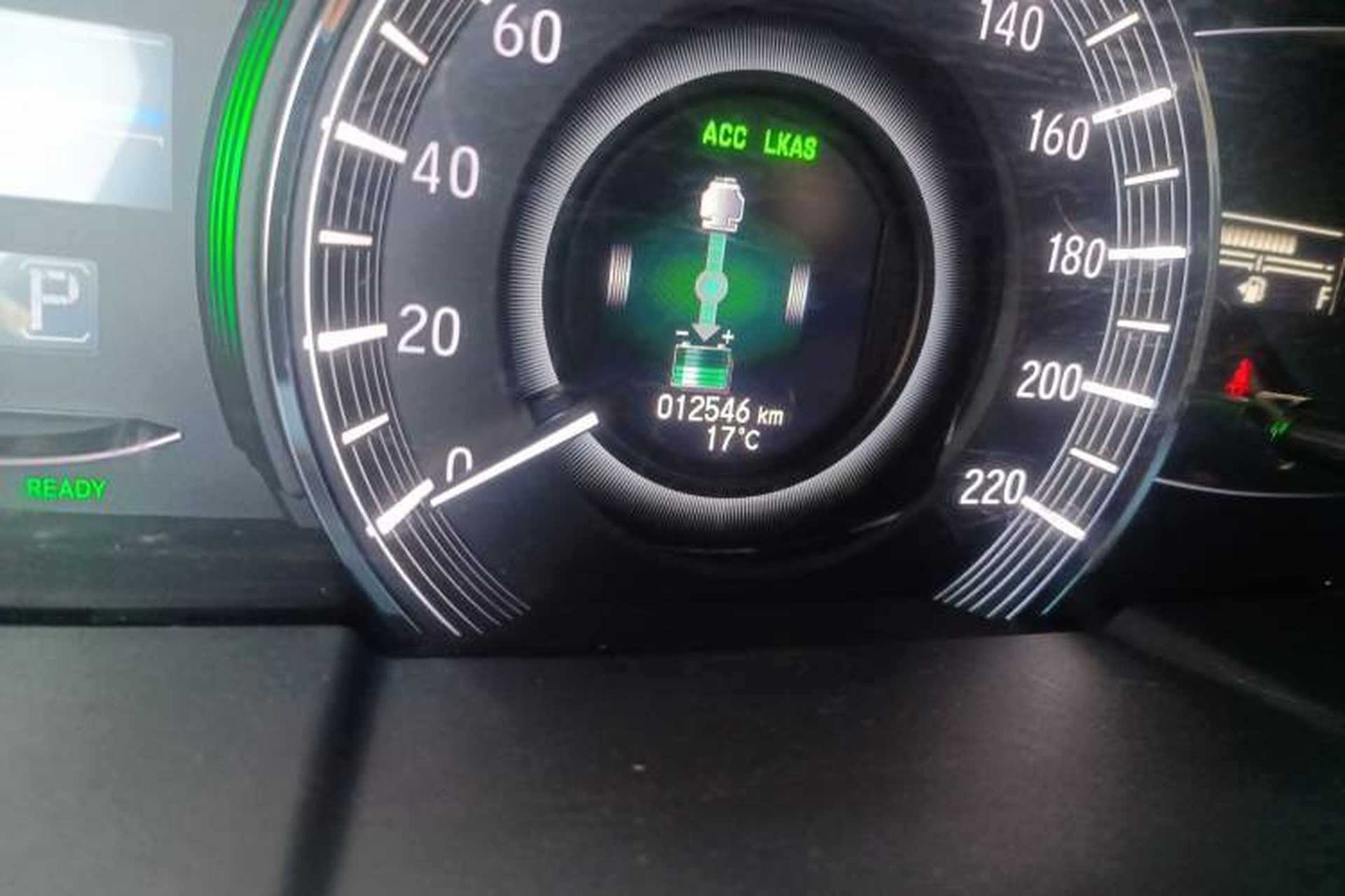 Used Honda Elysion 2019 2.0L Hybrid Luxury Edition Odometer Close Up