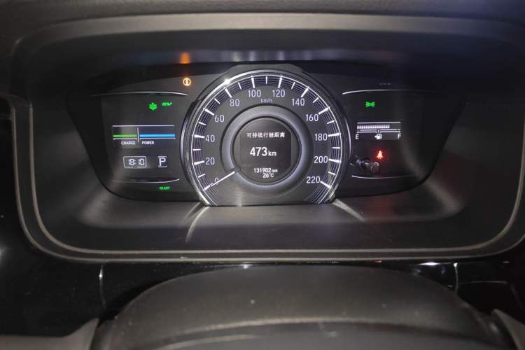 Used Honda Elysion 2019 2.0L Hybrid Luxury Edition Odometer Close Up
