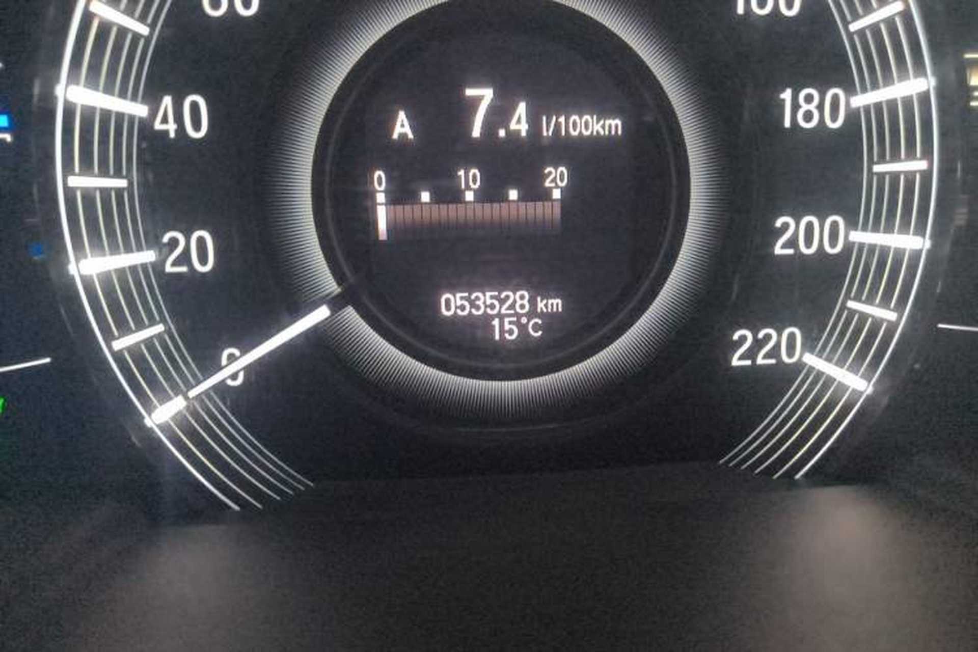 Used Honda Elysion 2019 2.0L Hybrid Luxury Edition Odometer Close Up