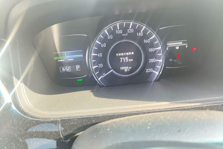 Used Honda Elysion 2019 2.0L Hybrid Luxury Edition Odometer Close Up