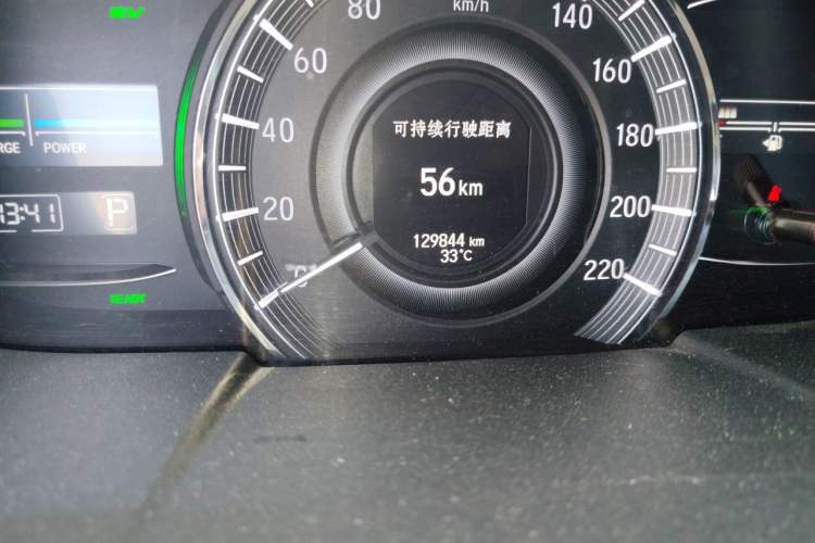 Used Honda Elysion 2019 2.0L Hybrid Luxury Edition Odometer Close Up