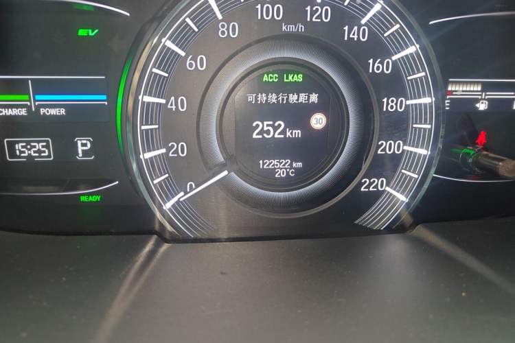 Used Honda Elysion 2019 2.0L Hybrid Luxury Edition Odometer Close Up
