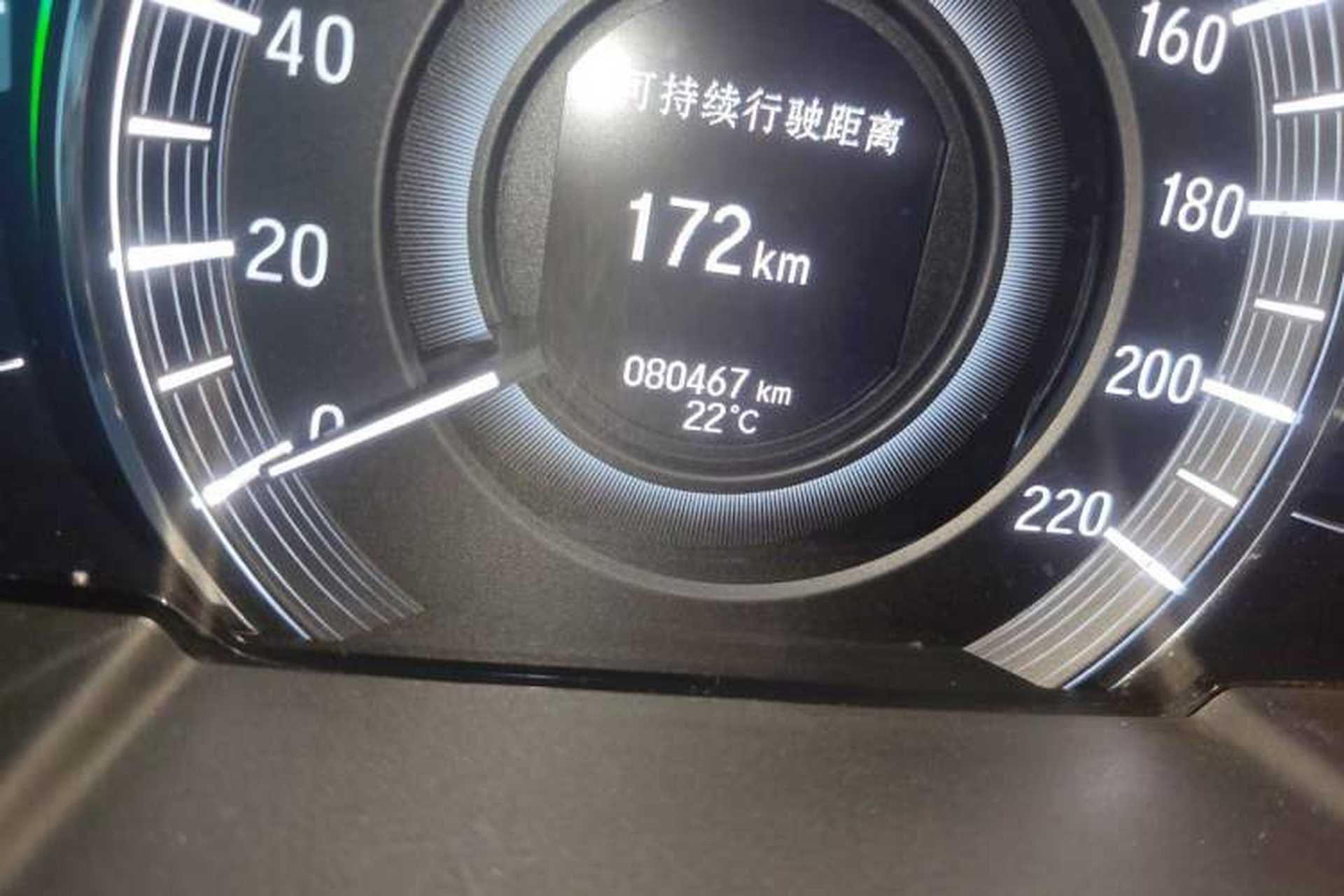 Used Honda Elysion 2019 2.0L Hybrid Luxury Edition Odometer Close Up