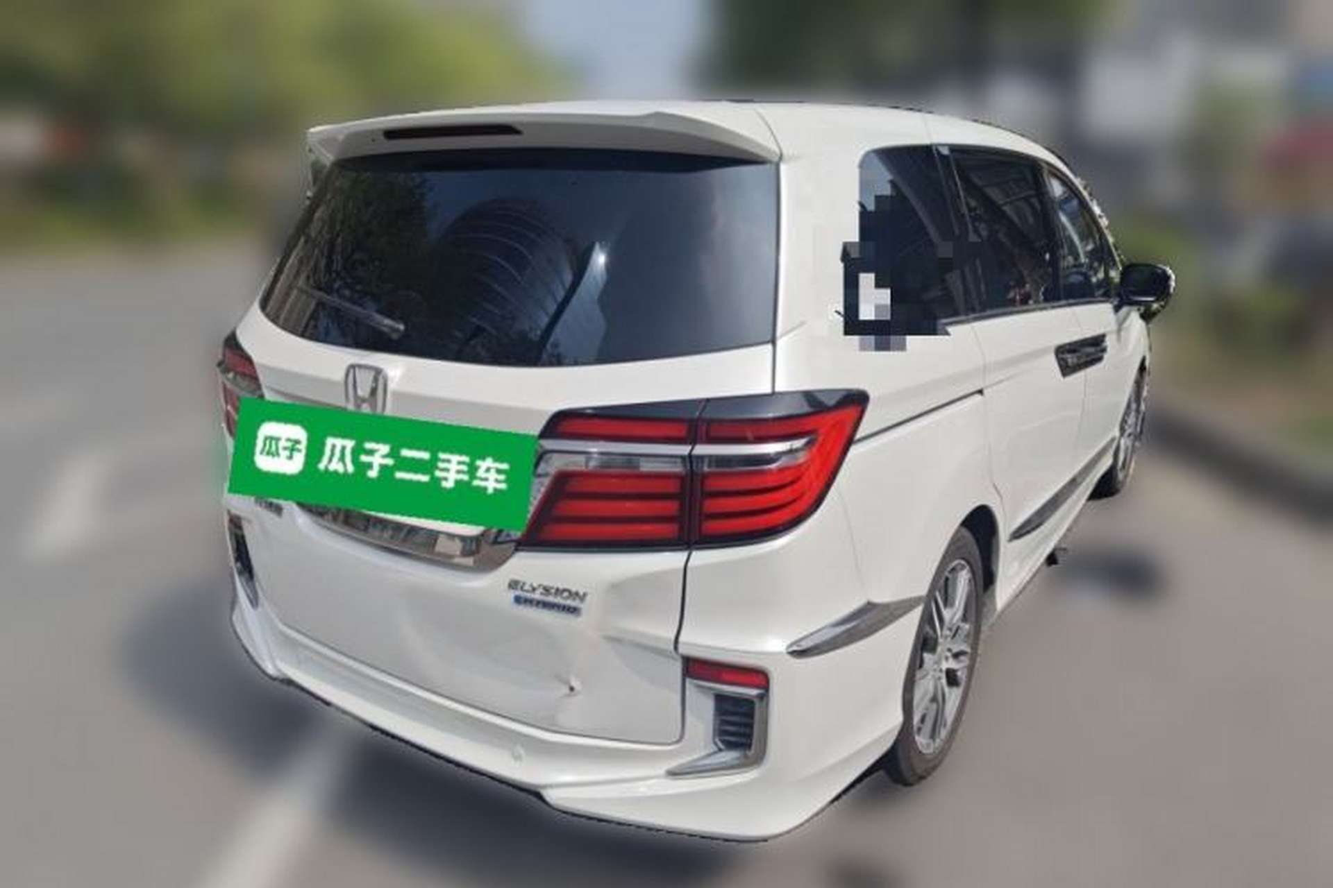Used Honda Elysion 2019 2.0L Hybrid Luxury Edition Rear Right 45 Deg