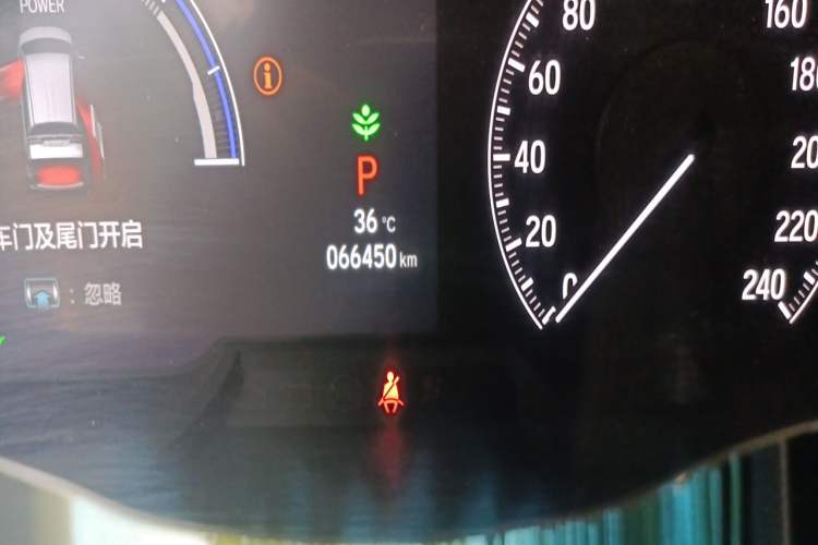 Used Honda Elysion 2022 2.0L eHEV Prestige Edition Odometer Close Up