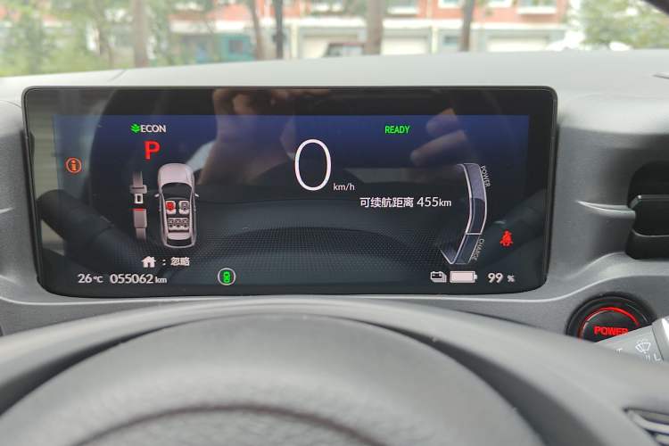 Used Honda e:NP1 2023 510 km Zhanji Version Odometer Close Up
