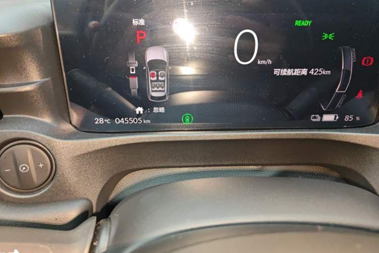 Used Honda e:NP1 2023 510 km Range Lanji Version Odometer Close Up