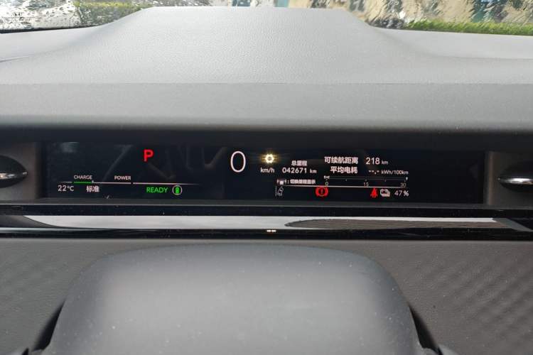 Used Honda e:NP2 2024 Advanced Edition Odometer Close Up