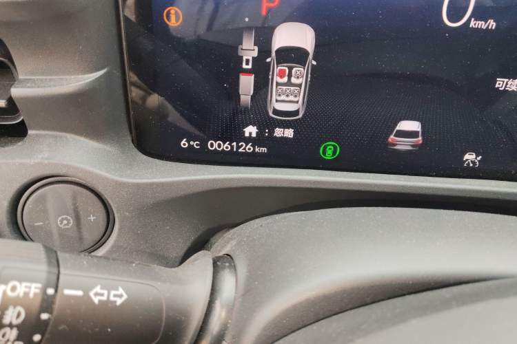 Used Honda e:NS1 2022 e-Style Edition Odometer Close Up