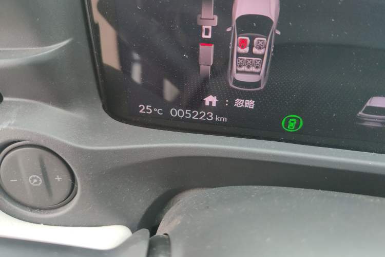 Used Honda e:NS1 2022 e-Style Edition Odometer Close Up