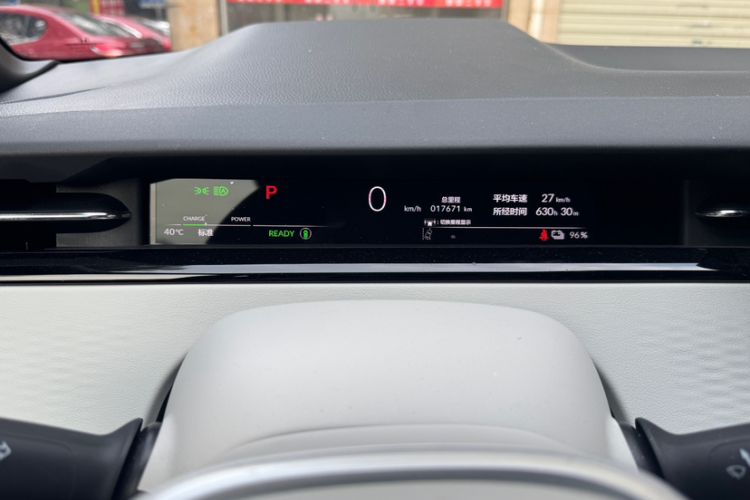 Used Honda e:NS2 2024 Light-Chasing Version Odometer Close Up